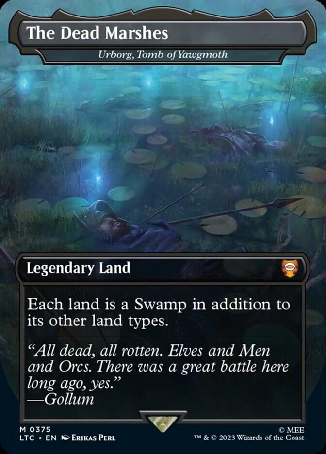 The Dead Marshes - Urborg, Tomb of Yawgmoth [The Lord of the Rings: Tales of Middle-Earth Commander] | Pegasus Games WI