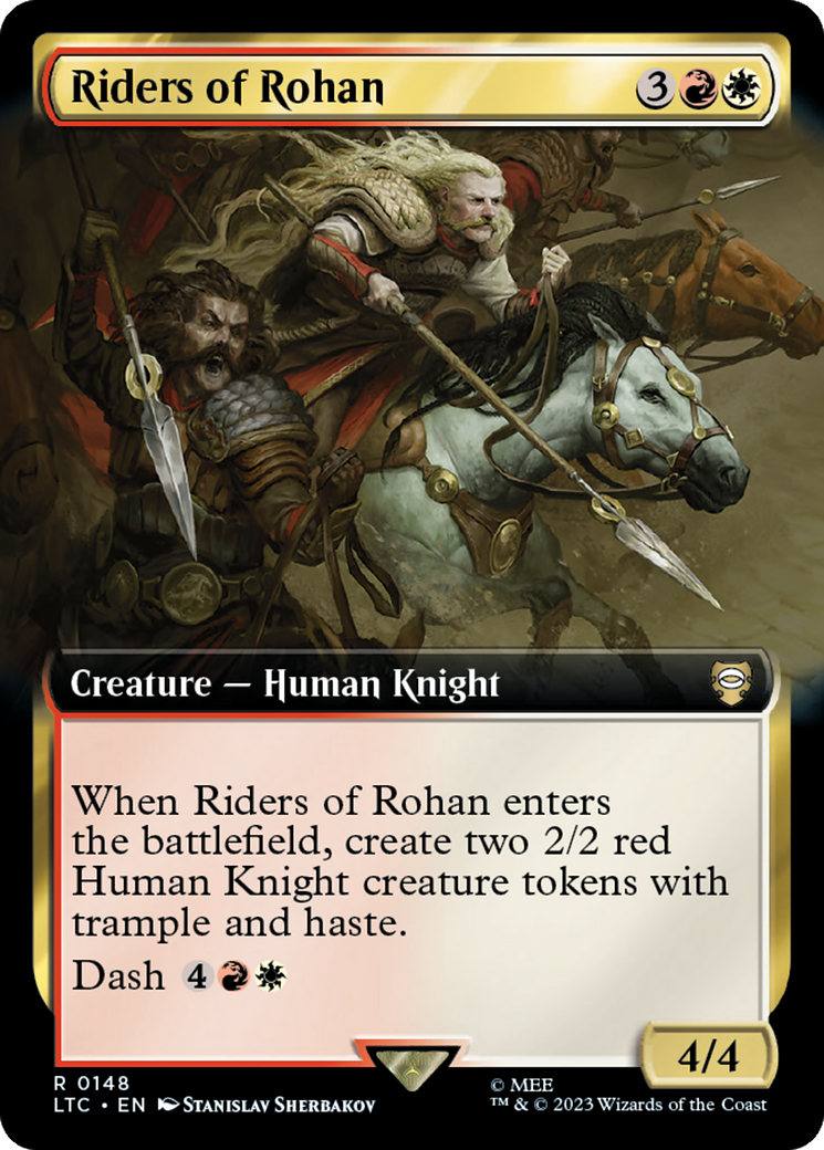 Riders of Rohan (Extended Art) [The Lord of the Rings: Tales of Middle-Earth Commander] | Pegasus Games WI