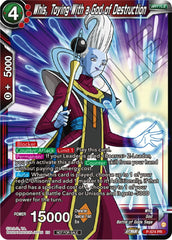 Whis, Toying With a God of Destruction (Zenkai Series Tournament Pack Vol.7) (P-574) [Tournament Promotion Cards] | Pegasus Games WI