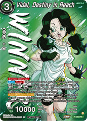 Videl, Destiny in Reach (Zenkai Series Tournament Pack Vol.7) (Winner) (P-580) [Tournament Promotion Cards] | Pegasus Games WI