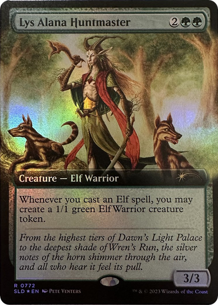 Lys Alana Huntmaster (Extended Art) [Secret Lair Drop Series] | Pegasus Games WI