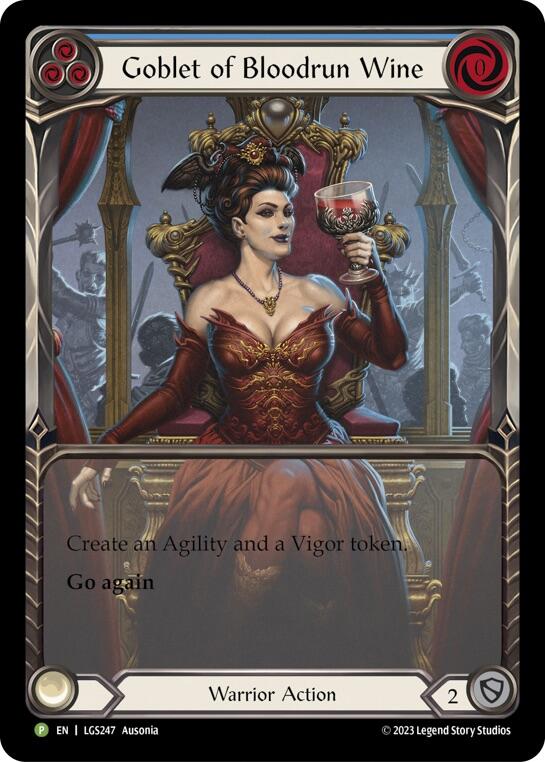 Goblet of Bloodrun Wine [LGS247] (Promo)  Rainbow Foil | Pegasus Games WI