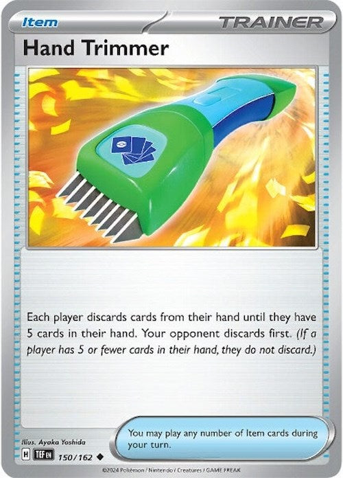 Hand Trimmer (150/162) [Scarlet & Violet: Temporal Forces] | Pegasus Games WI