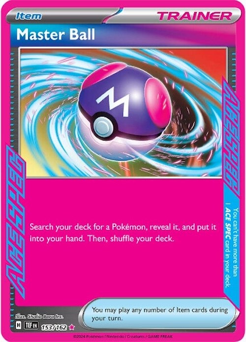 Master Ball (153/162) [Scarlet & Violet: Temporal Forces] | Pegasus Games WI