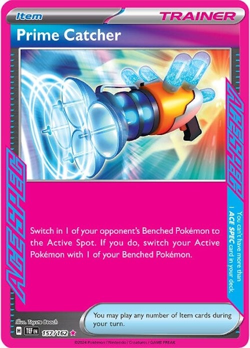 Prime Catcher (157/162) [Scarlet & Violet: Temporal Forces] | Pegasus Games WI