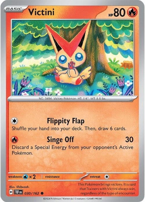 Victini (030/162) [Scarlet & Violet: Temporal Forces] | Pegasus Games WI