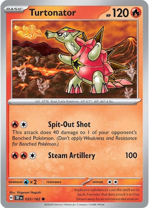 Turtonator (035/162) [Scarlet & Violet: Temporal Forces] | Pegasus Games WI