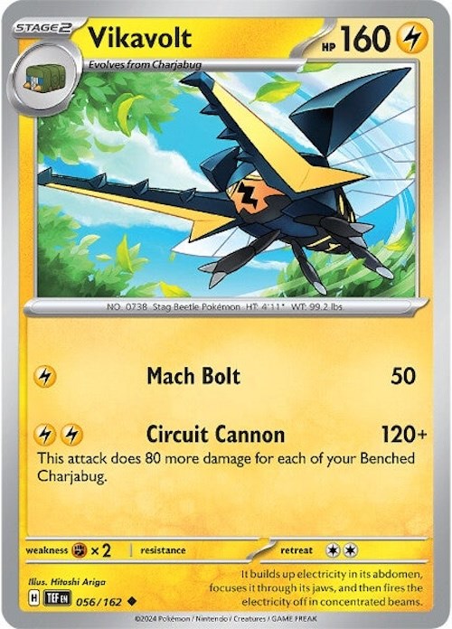 Vikavolt (056/162) [Scarlet & Violet: Temporal Forces] | Pegasus Games WI