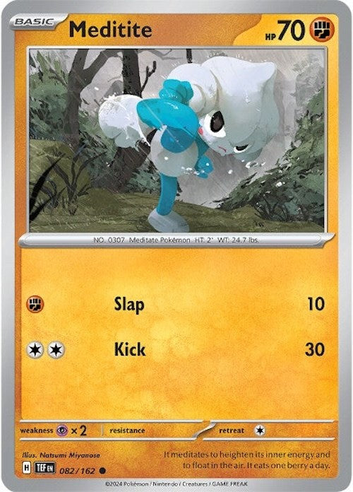 Meditite (082/162) [Scarlet & Violet: Temporal Forces] | Pegasus Games WI