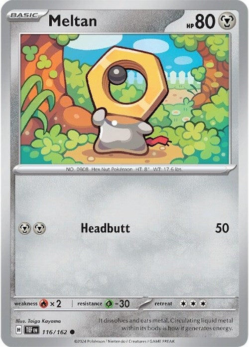 Meltan (116/162) [Scarlet & Violet: Temporal Forces] | Pegasus Games WI