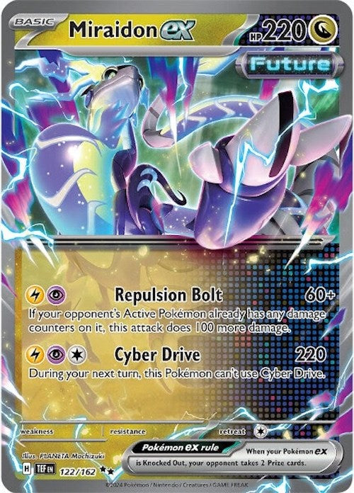 Miraidon ex (122/162) [Scarlet & Violet: Temporal Forces] | Pegasus Games WI