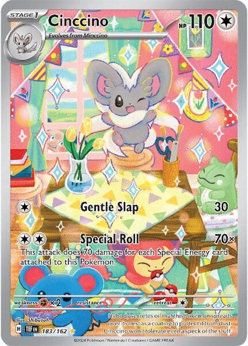 Cinccino (183/162) [Scarlet & Violet: Temporal Forces] | Pegasus Games WI