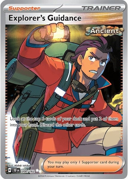 Explorer's Guidance (200/162) [Scarlet & Violet: Temporal Forces] | Pegasus Games WI