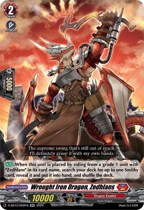Wrought Iron Dragon, Zedhlans (D-SS12/050EN) [Triple Drive] | Pegasus Games WI