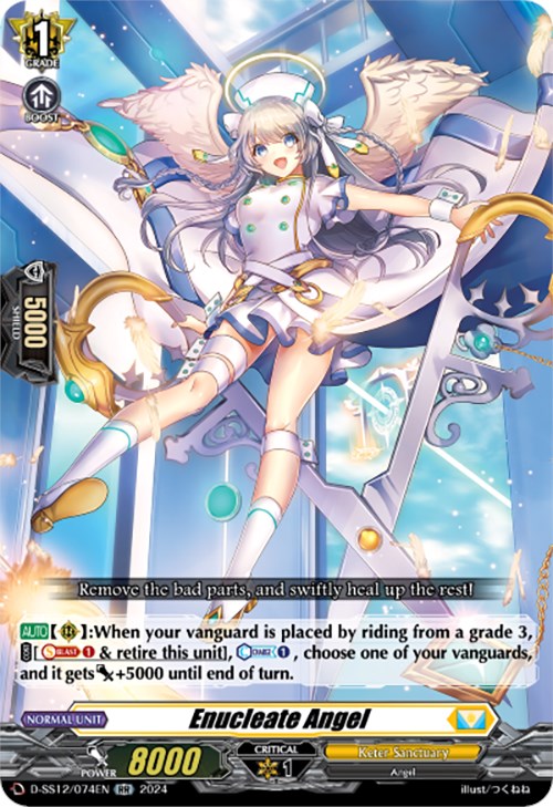Enucleate Angel (D-SS12/074EN) [Triple Drive] | Pegasus Games WI