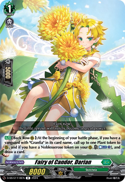Fairy of Candor, Darian (D-SS12/118EN) [Triple Drive] | Pegasus Games WI