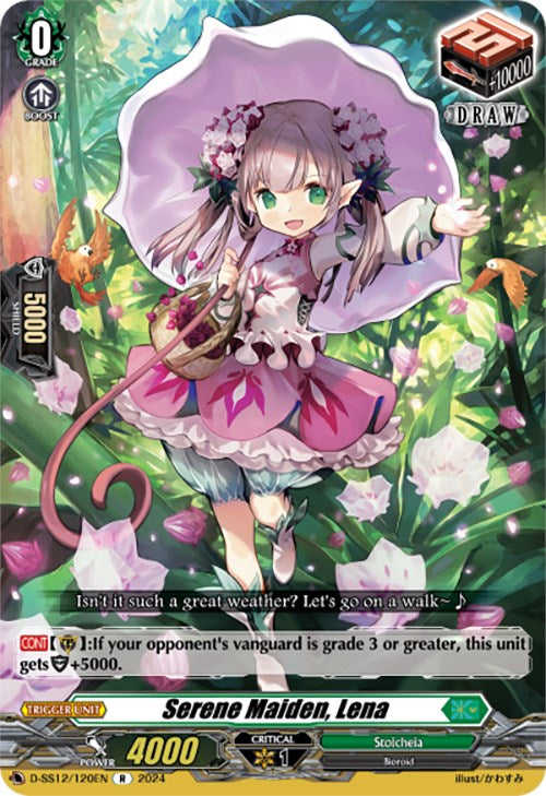 Serene Maiden, Lena (D-SS12/120EN) [Triple Drive] | Pegasus Games WI