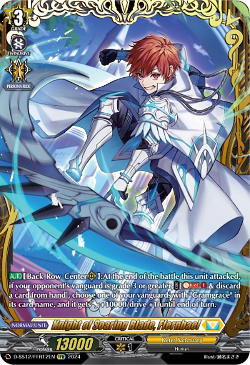 Knight of Soaring Blade, Ffernbael (D-SS12/FFR12EN) [Triple Drive] | Pegasus Games WI