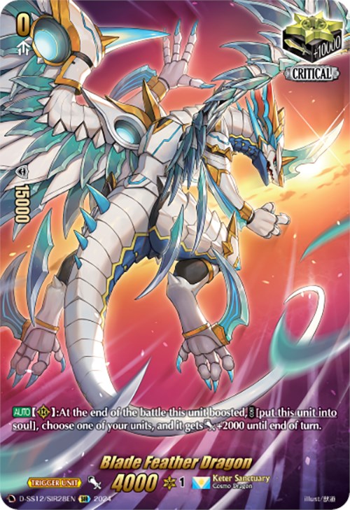 Blade Feather Dragon (D-SS12/SIR28EN) [Triple Drive] | Pegasus Games WI