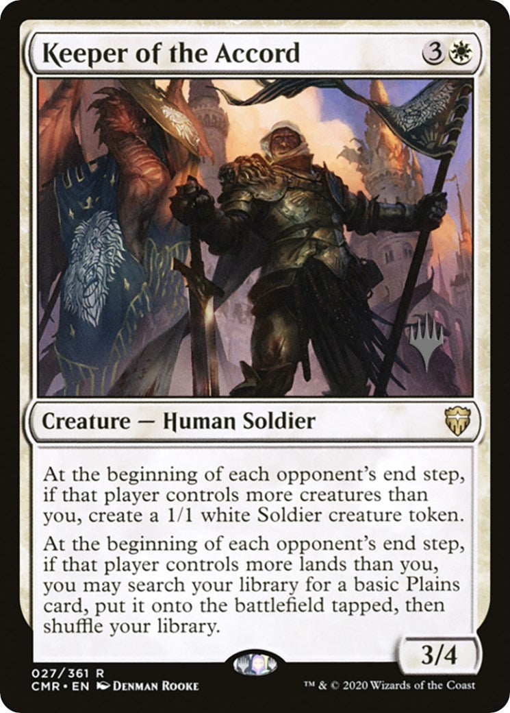 Keeper of the Accord (Promo Pack) [Murders at Karlov Manor Promos] | Pegasus Games WI
