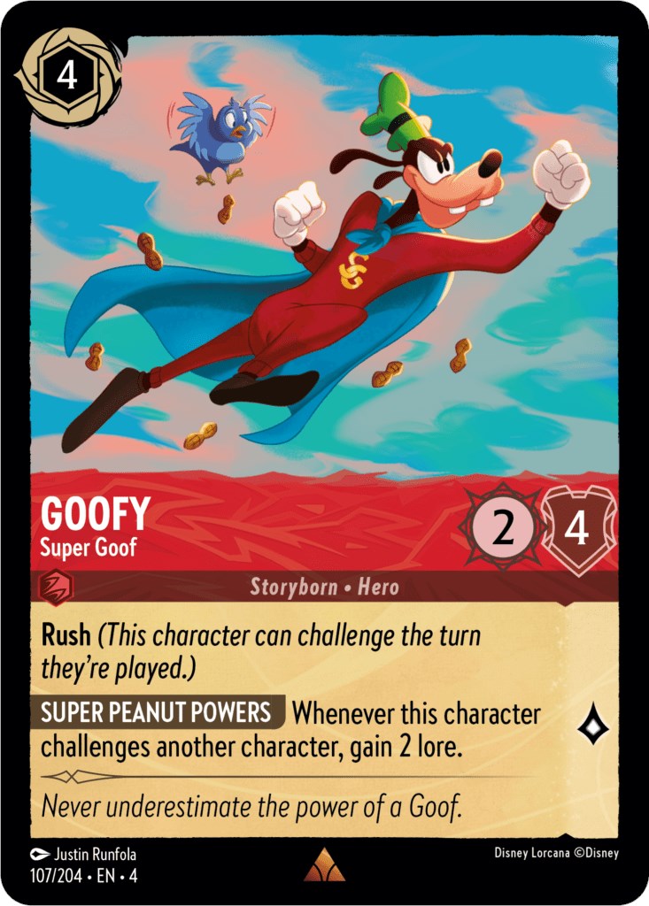 Goofy - Super Goof (107/204) [Ursula's Return] | Pegasus Games WI