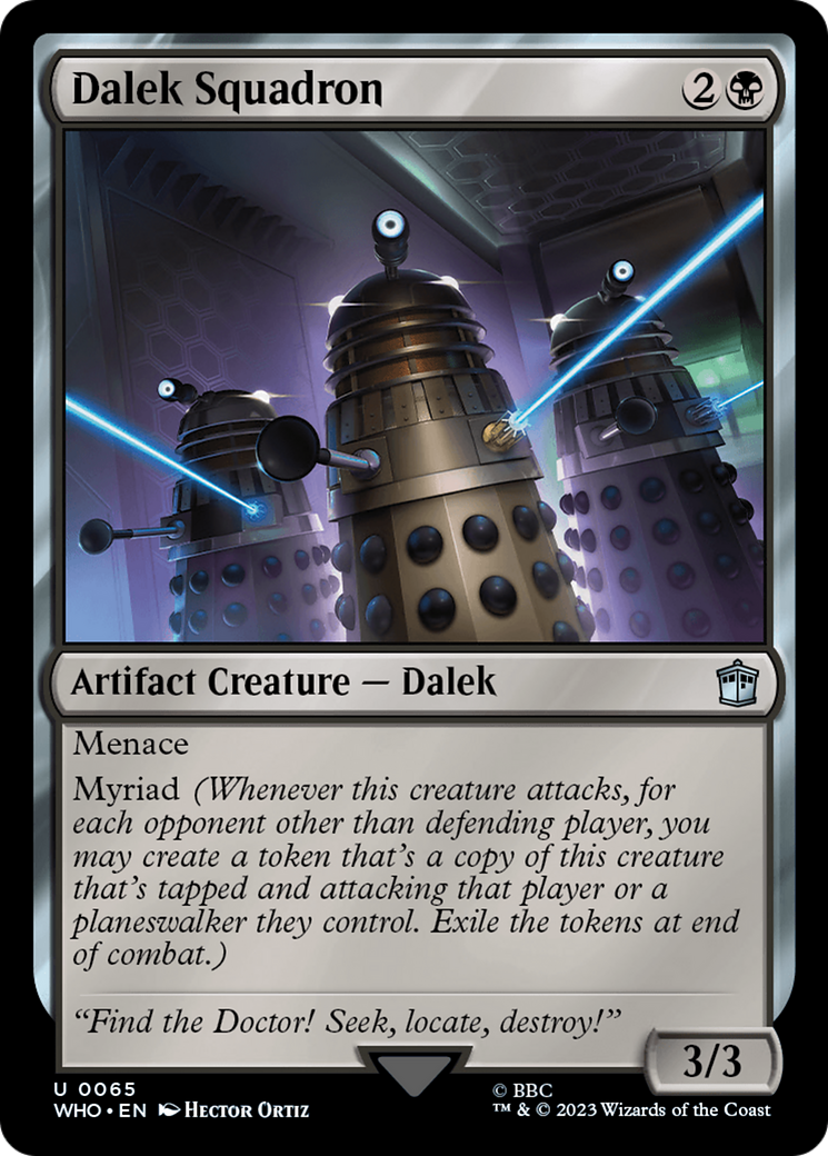 Dalek Squadron [Doctor Who] | Pegasus Games WI