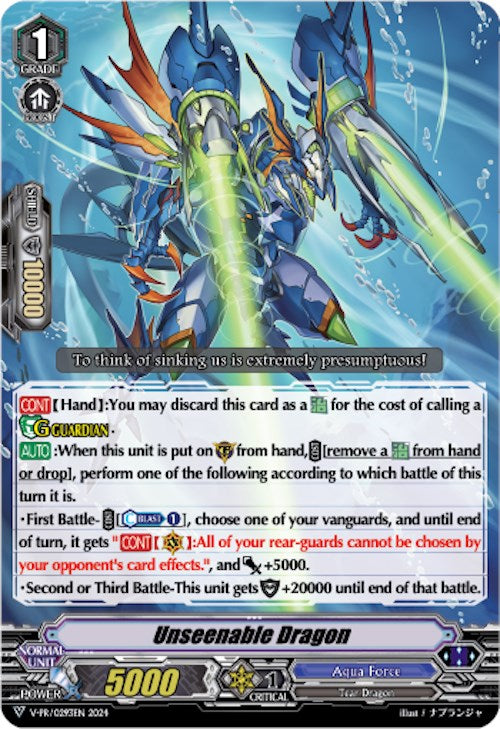 Unseenable Dragon (V-PR/0293EN) [V Promo Cards] | Pegasus Games WI