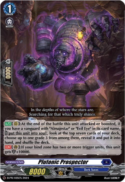 Plutonic Prospector (D-PR/405) [D Promo Cards] | Pegasus Games WI