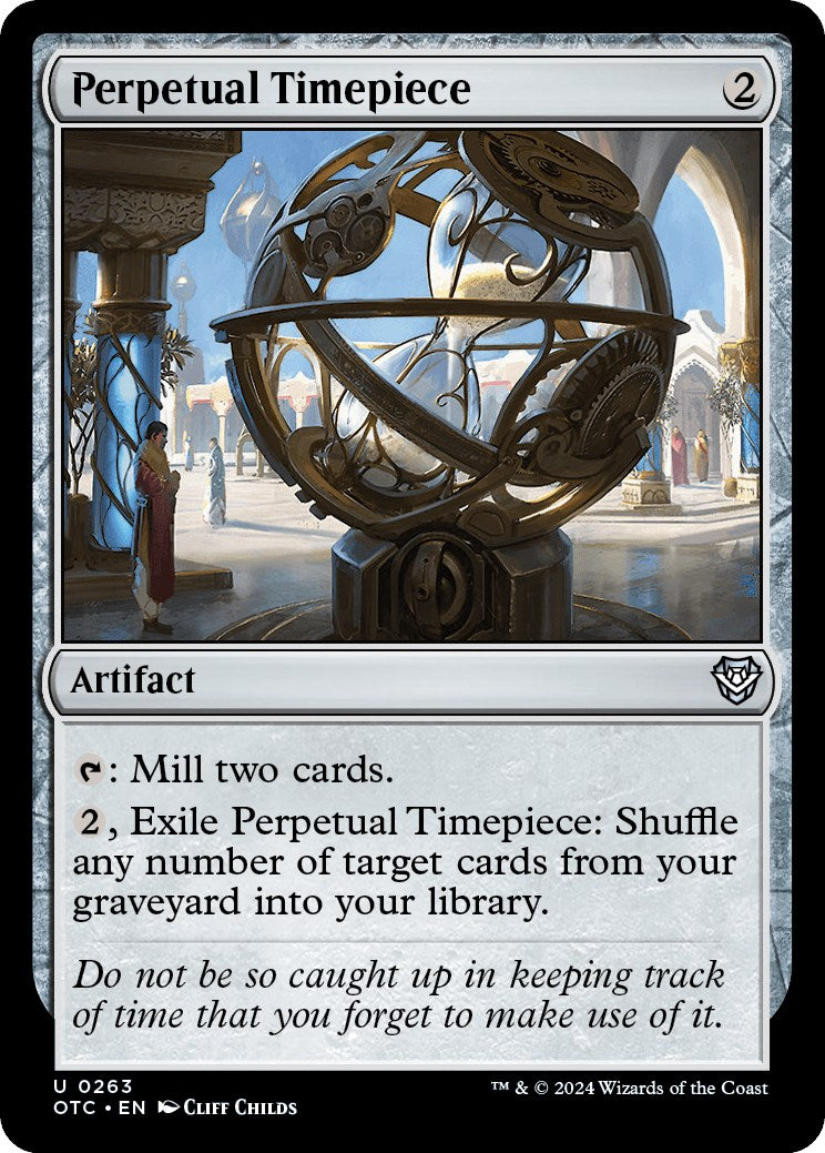 Perpetual Timepiece [Outlaws of Thunder Junction Commander] | Pegasus Games WI