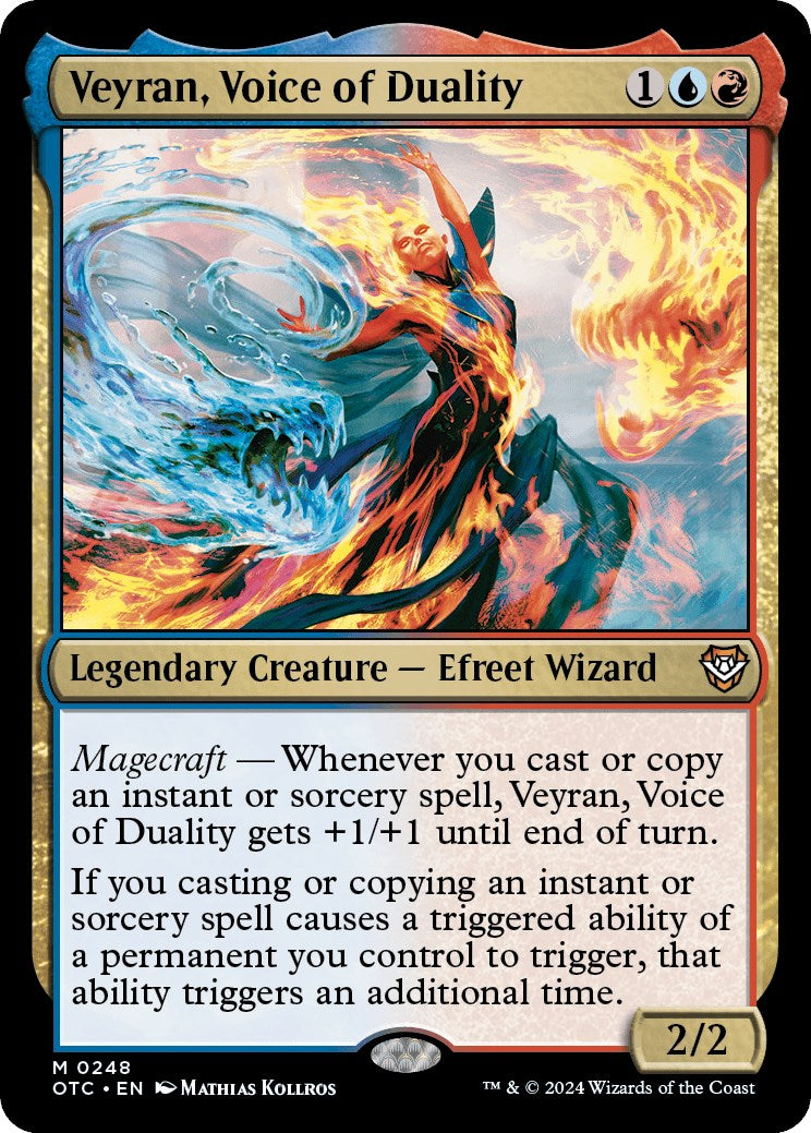 Veyran, Voice of Duality [Outlaws of Thunder Junction Commander] | Pegasus Games WI