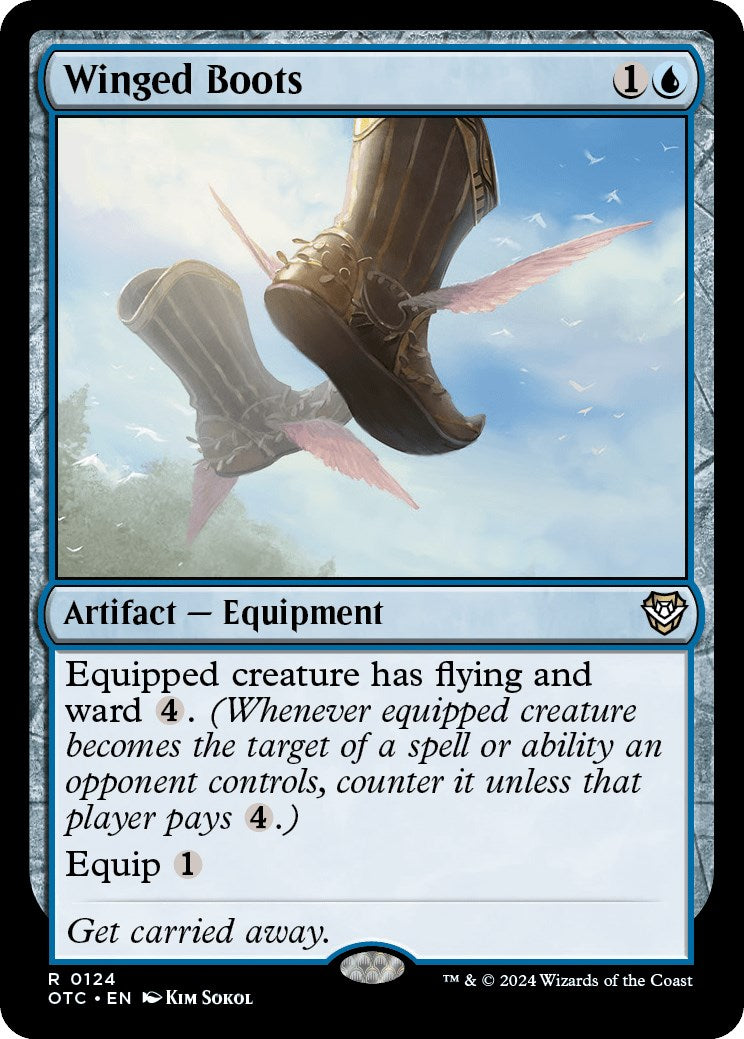 Winged Boots [Outlaws of Thunder Junction Commander] | Pegasus Games WI