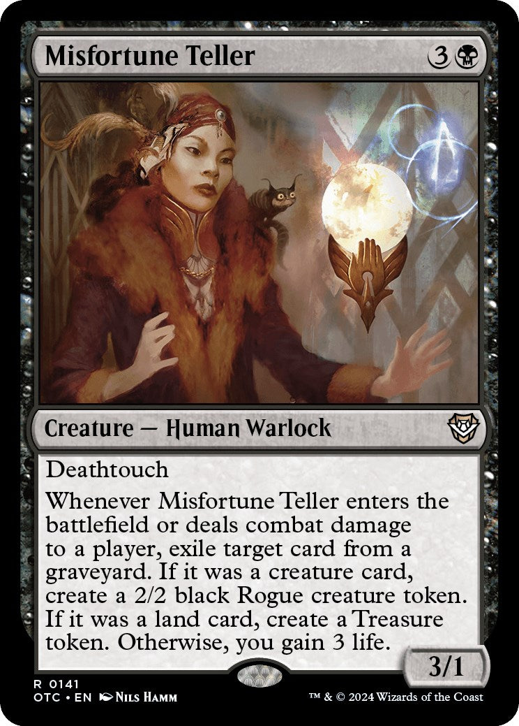 Misfortune Teller [Outlaws of Thunder Junction Commander] | Pegasus Games WI