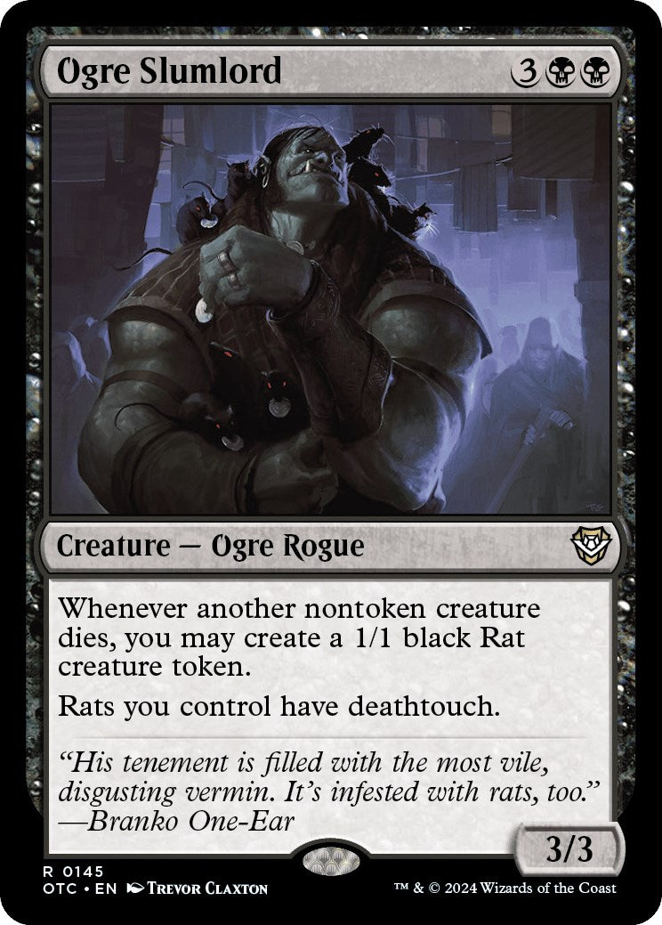Ogre Slumlord [Outlaws of Thunder Junction Commander] | Pegasus Games WI