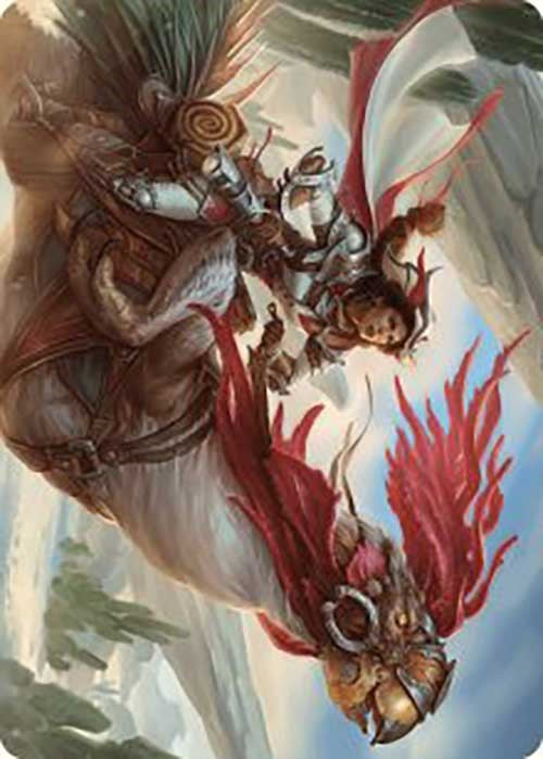 Frontier Seeker Art Card [Outlaws of Thunder Junction Art Series] | Pegasus Games WI