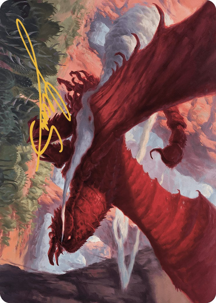 Stingerback Terror Art Card (Gold-Stamped Signature) [Outlaws of Thunder Junction Art Series] | Pegasus Games WI
