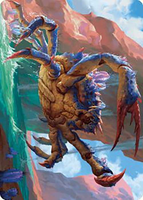 Canyon Crab Art Card [Outlaws of Thunder Junction Art Series] | Pegasus Games WI