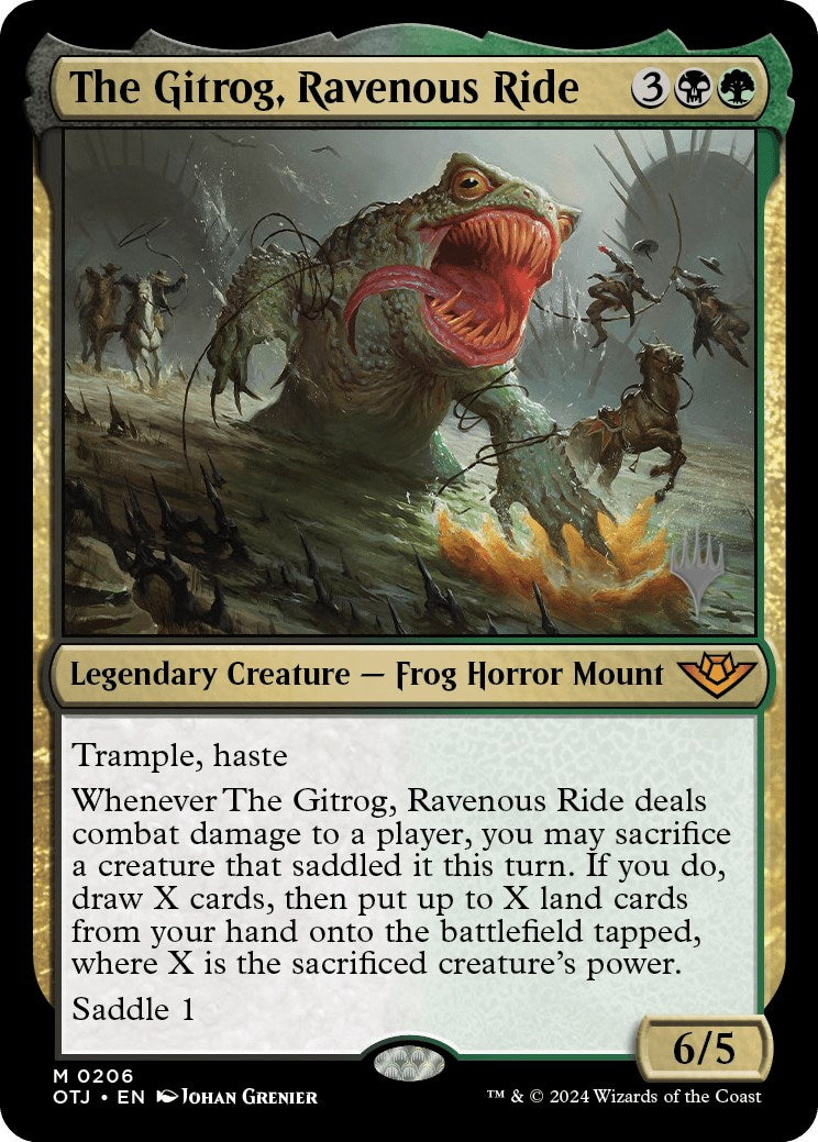 The Gitrog, Ravenous Ride (Promo Pack) [Outlaws of Thunder Junction Promos] | Pegasus Games WI