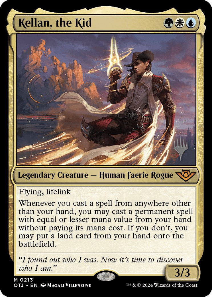 Kellan, the Kid (Promo Pack) [Outlaws of Thunder Junction Promos] | Pegasus Games WI