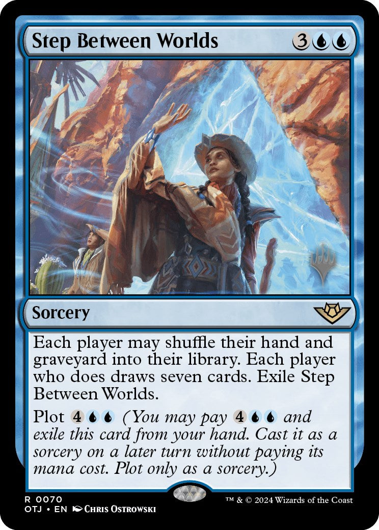 Step Between Worlds (Promo Pack) [Outlaws of Thunder Junction Promos] | Pegasus Games WI