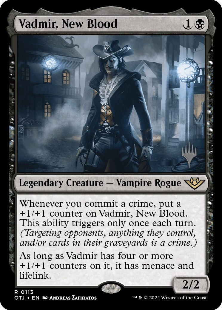 Vadmir, New Blood (Promo Pack) [Outlaws of Thunder Junction Promos] | Pegasus Games WI