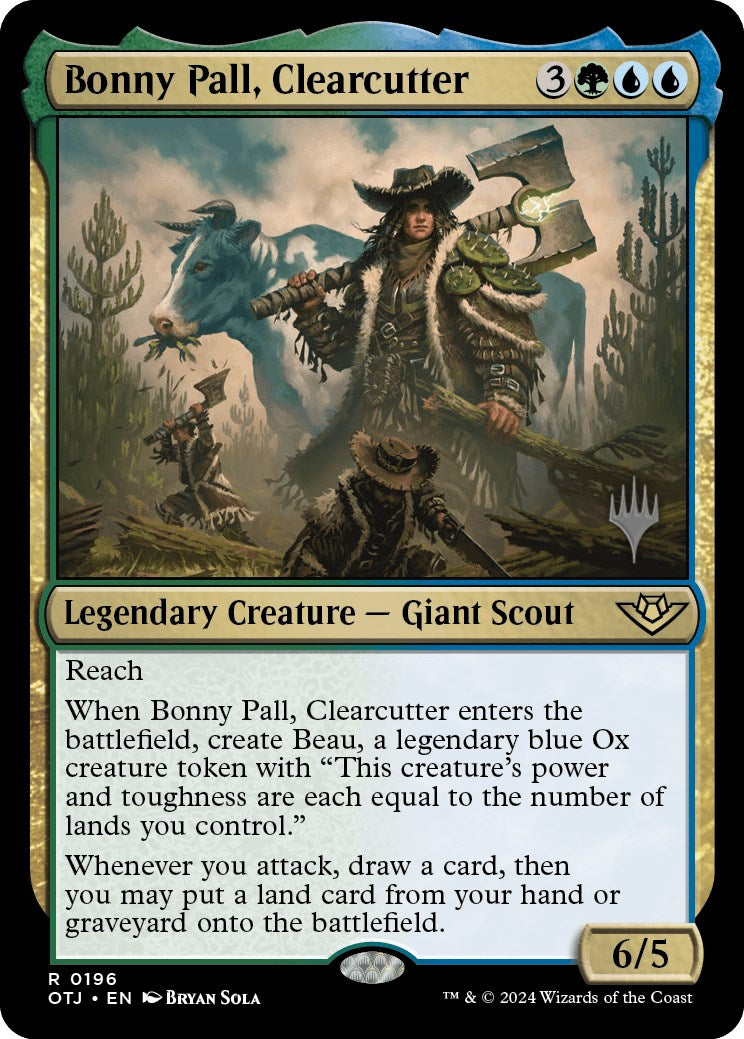 Bonny Pall, Clearcutter (Promo Pack) [Outlaws of Thunder Junction Promos] | Pegasus Games WI