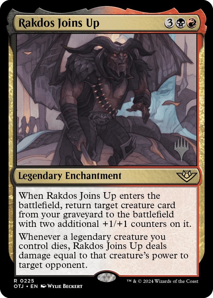 Rakdos Joins Up (Promo Pack) [Outlaws of Thunder Junction Promos] | Pegasus Games WI