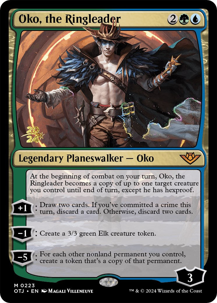 Oko, the Ringleader [Outlaws of Thunder Junction Prerelease Promos] | Pegasus Games WI