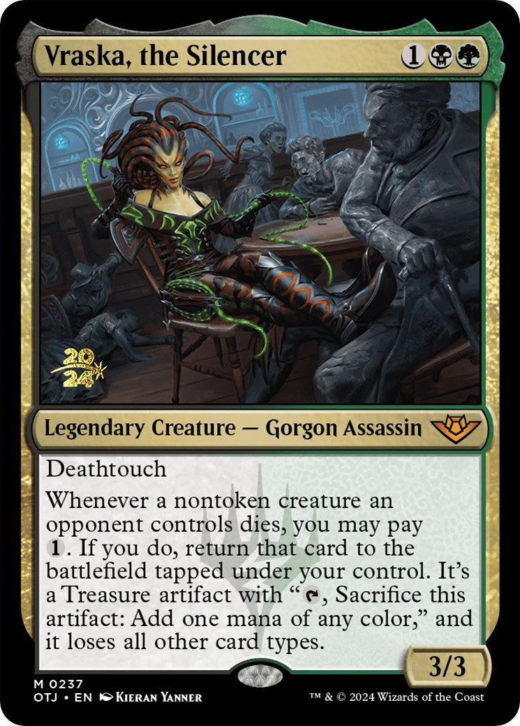 Vraska, the Silencer [Outlaws of Thunder Junction Prerelease Promos] | Pegasus Games WI