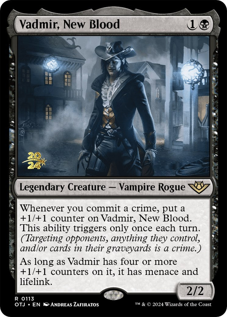 Vadmir, New Blood [Outlaws of Thunder Junction Prerelease Promos] | Pegasus Games WI