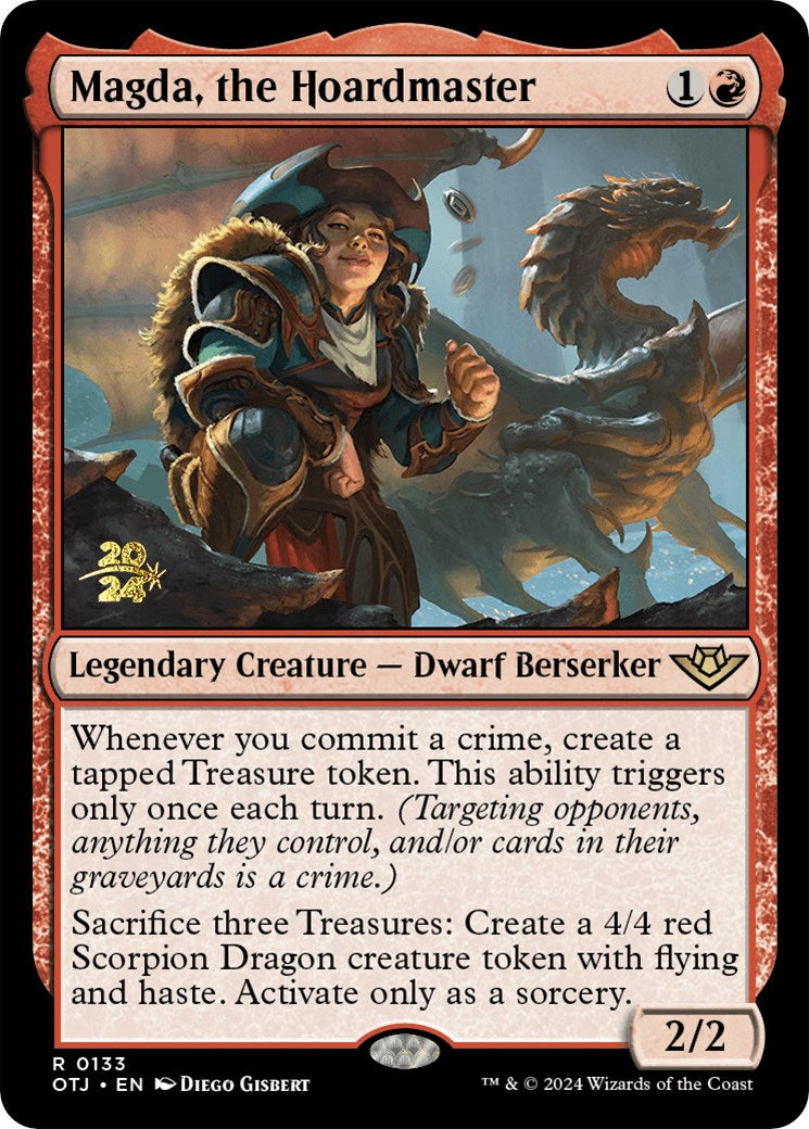 Magda, the Hoardmaster [Outlaws of Thunder Junction Prerelease Promos] | Pegasus Games WI