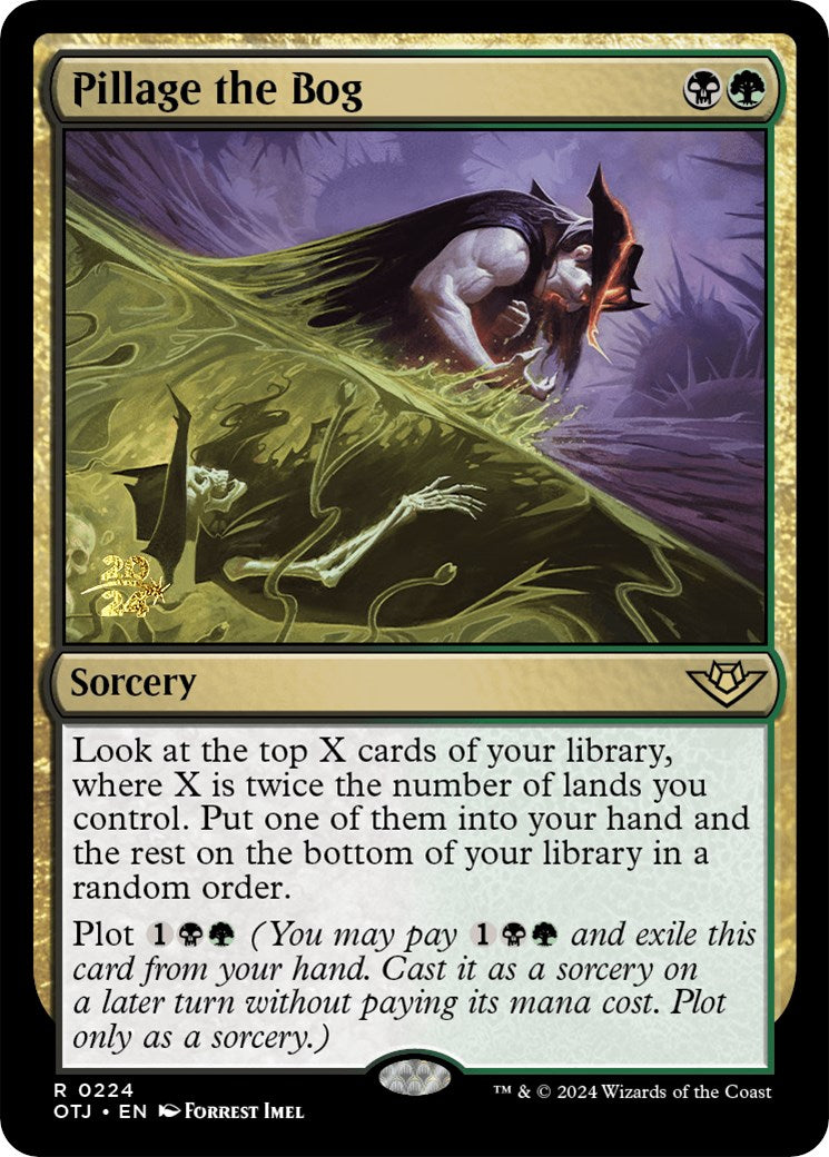 Pillage the Bog [Outlaws of Thunder Junction Prerelease Promos] | Pegasus Games WI