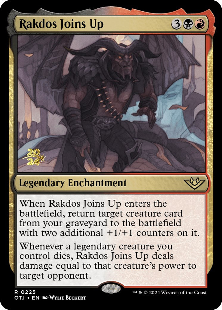 Rakdos Joins Up [Outlaws of Thunder Junction Prerelease Promos] | Pegasus Games WI