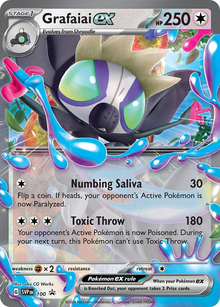 Grafaiai ex (100) [Scarlet & Violet: Black Star Promos] | Pegasus Games WI