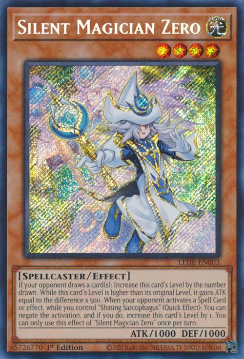 Silent Magician Zero [LEDE-EN003] Secret Rare | Pegasus Games WI